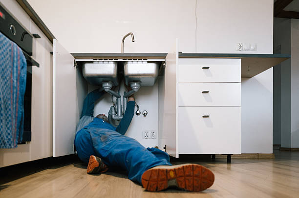 Professional Plumbing technician working in Marcola, OR